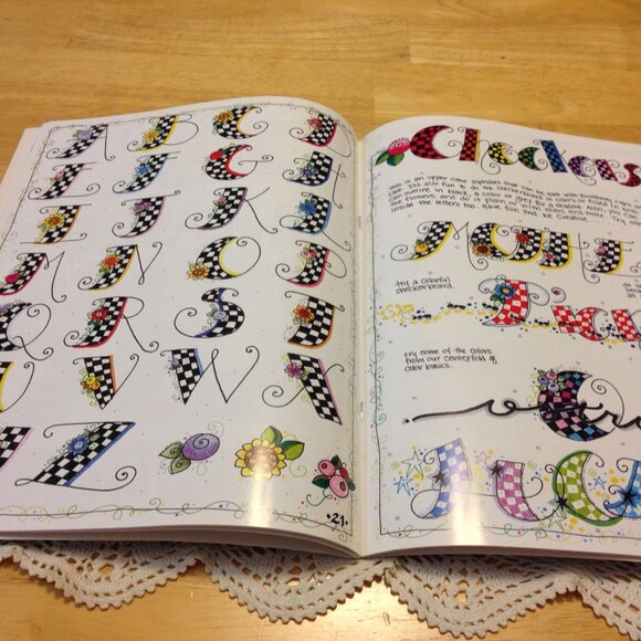 Art and Drawing Book - XYZ still more creative lettering - Picture 4 of 5